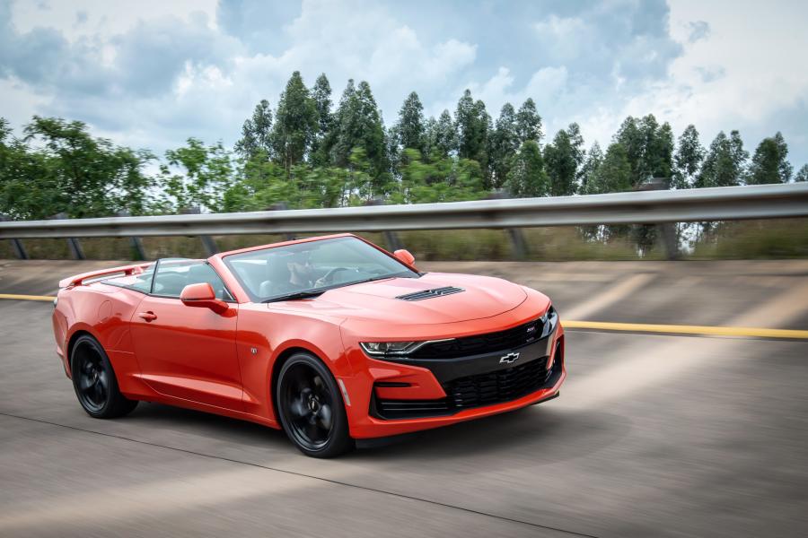  Chevrolet Camaro SS Convertible 2018 года  (LA) (фото 8 из 9)